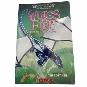 Scholastic Wings of Fire Graphic Novel Book 2 The Lost Heir Scholastic